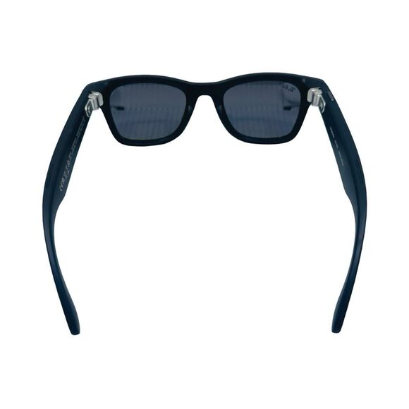 Ray-Ban Meta RW4006 Wayfarer Sunglasses Matte Black Polar Gradient Graphite NWT - Picture 5 of 14
